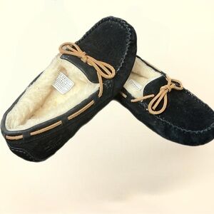 UGG Dakota Moccasin Slippers SN 5612 | Blue w/Brown Ties | US-5